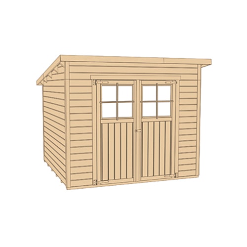Weka Gartenhaus 325 - 19 mm