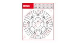 TRW Bremsscheibe MSW243