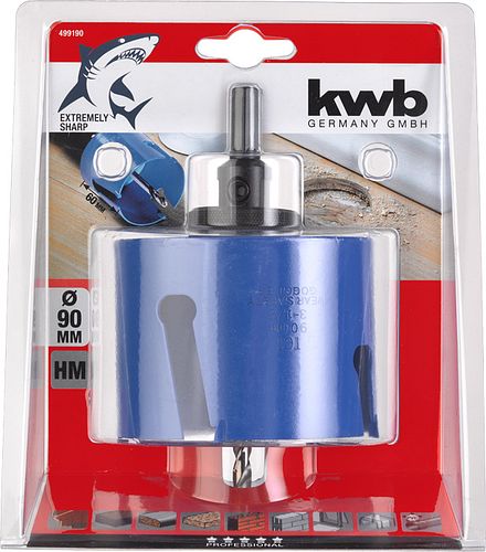 kwb HM bestückte Lochsägen Ø 90 SB 499190