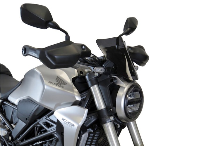 BODYSTYLE Handprotektoren ABS Kunststoff schwarz-matt für HONDA CB125R, CB300R