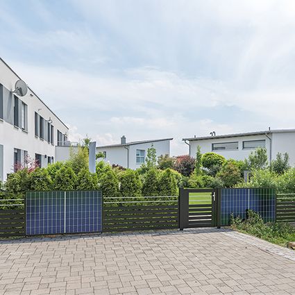 SunElements PV-Zaun 2/3/4er Set ohne Wechselrichter