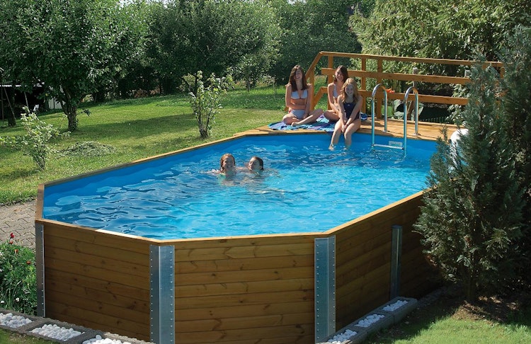 Weka 45 mm Swimmingpool 594 A Sparset - 376 x 850 cm