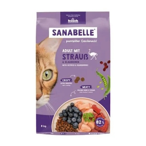Sanabelle Adult Strauß Katzentrockenfutter