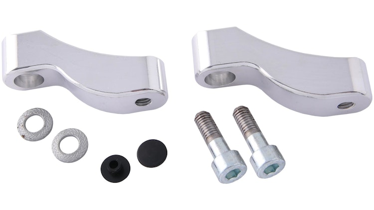 Spec-X Spiegelverlängerung Chrom Links M8 Linksgewinde