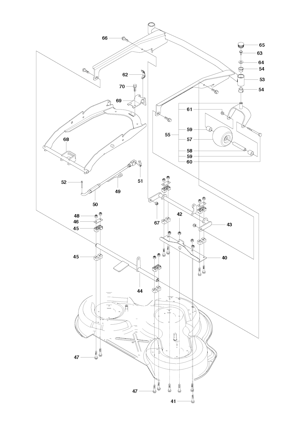 Explosionszeichnung Ersatzteile