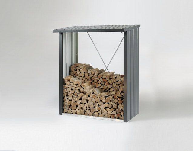 Biohort Woodstock Kaminholzlager Geräteschrank