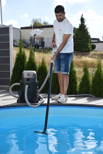 Heissner Teichschlammsauger "Power-X-Change", Solo, 36V, 35L