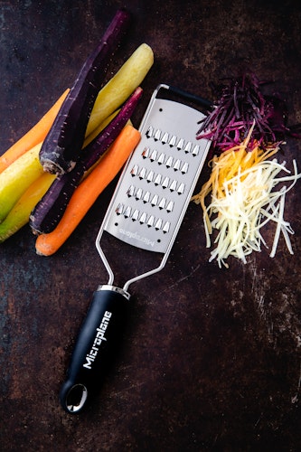 Microplane Feine Juliennereibe GOURMET Schwarz