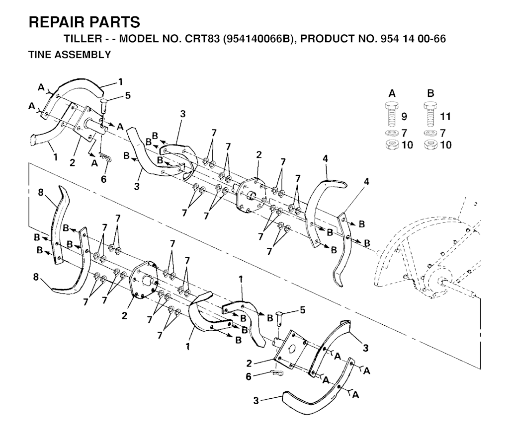 Explosionszeichnung Ersatzteile