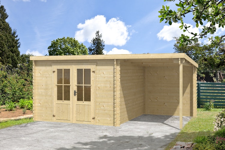 Lasita Maja Gartenhaus Tampa - 28 mm