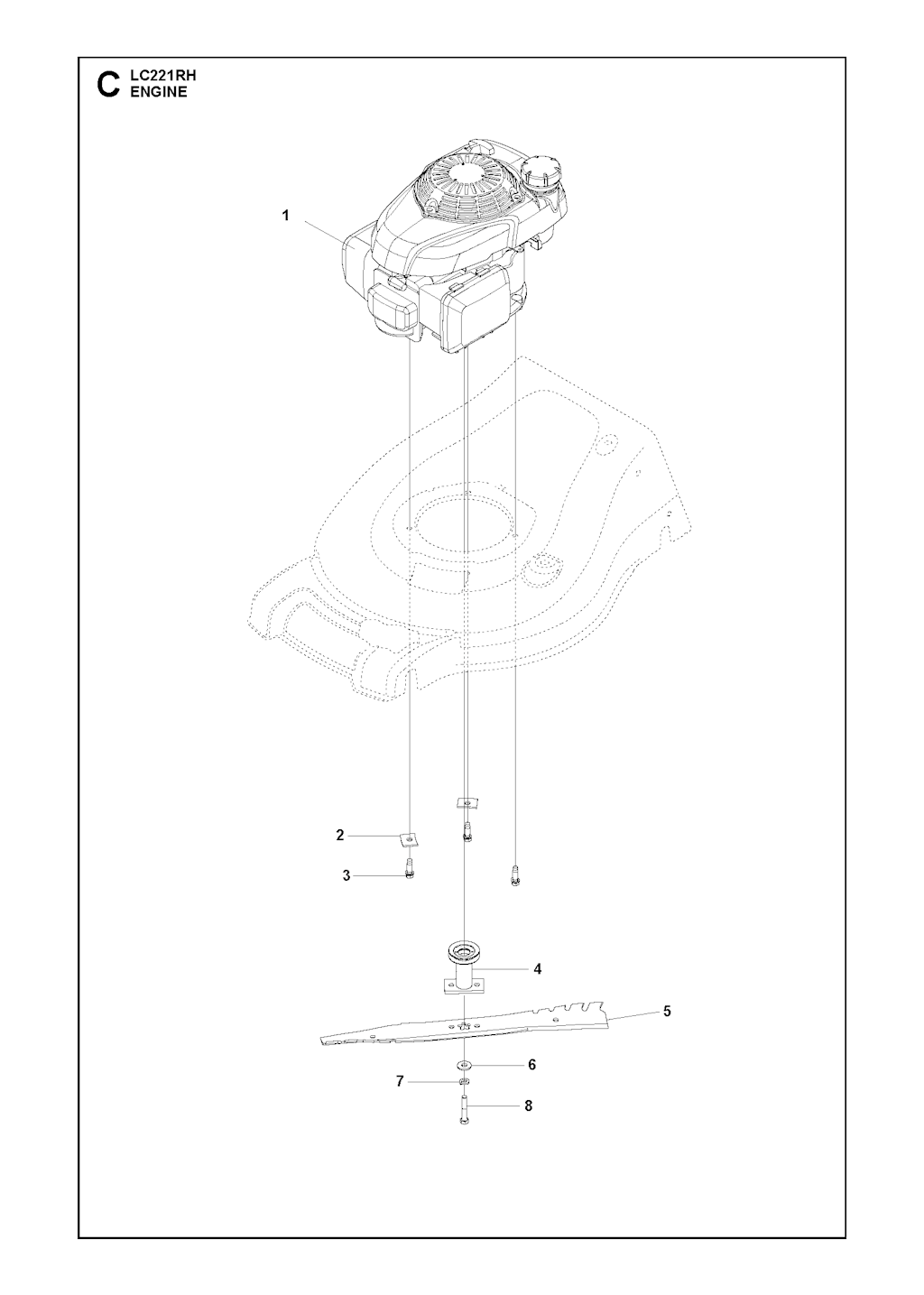 Explosionszeichnung Ersatzteile