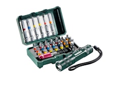 Metabo Bit-Box "SP"29-teilig + Mini Flash light