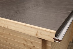 Wolff Finnhaus Aludachkastenrinnen-Set FD bis 600 cm mit 1 Fallrohr