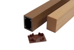 Fiberdeck Brise Soleil Abdeckkappen-Set 42 x 60 mm - 24 Stück