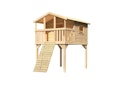 Vorschaubild Akubi Stelzenhaus Benjamin mit Holzrampe