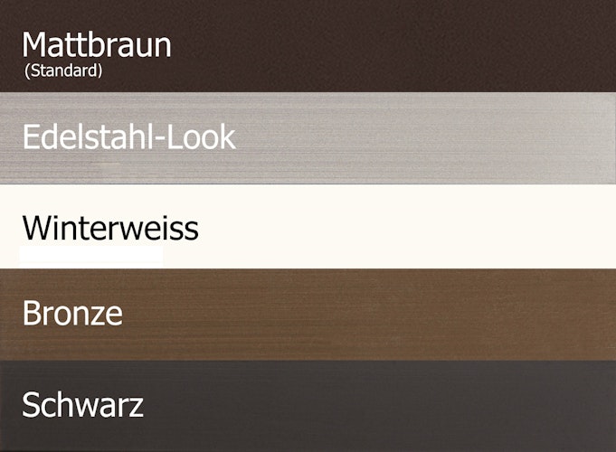 Ximax Carport Metall-Musterpaket in allen Farben