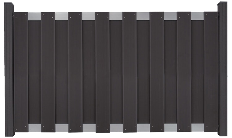 GroJa Fertigzaun Vorgarten 180 x 90 x 3,2 cm