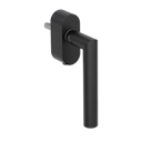 Vorschaubild GRIFFWERK Fenstergriff VAYA 128 LUCIA F2F Graphitschwarz L 7x40mm