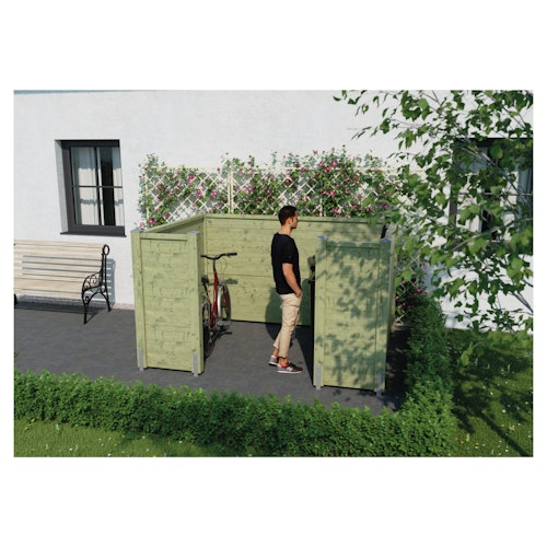 T&J TRELLEBORG Steckzaunsystem Abschlussbrett 175 x 7 x 4,5 cm