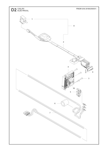 Husqvarna Hochentaster 967341012 536LiPX