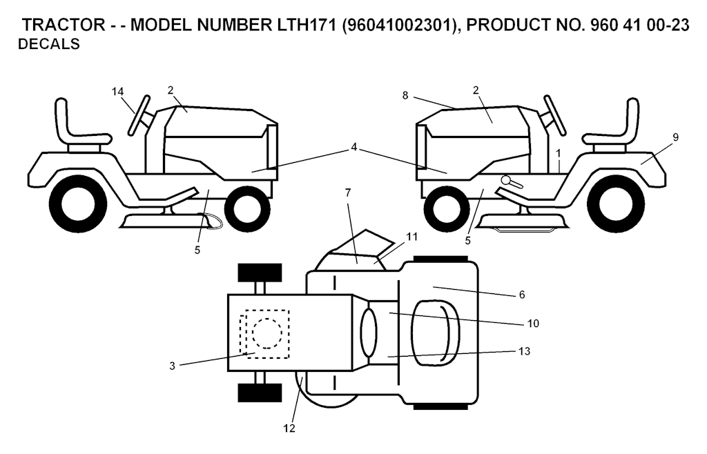 Explosionszeichnung Ersatzteile