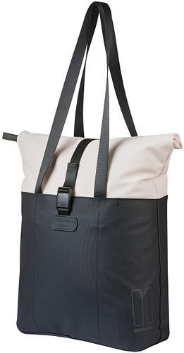 Basil Vive Fahrradshopper Einzeltasche beige,schwarz