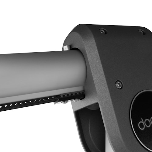 doppler Pendelschirm EXPERT 400 Side, Aluminium Silber / 100 % Polypropylen 220 g/m²