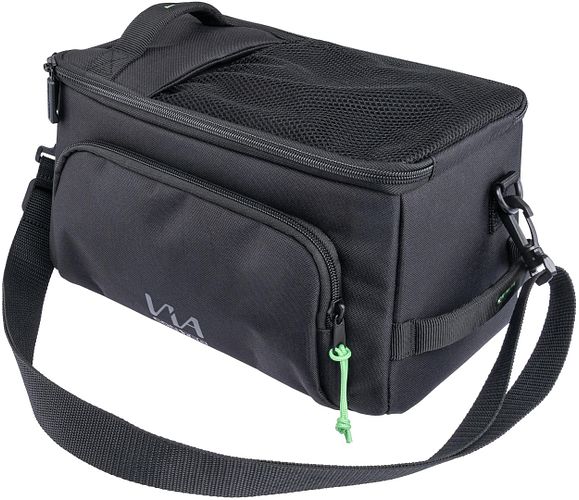 CONTEC Via Commuter Gepäckträgertasche schwarz