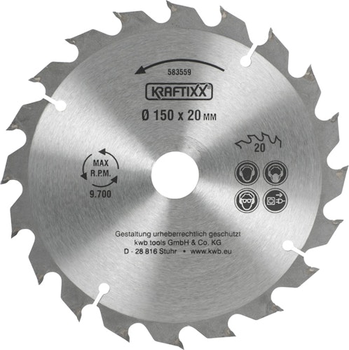 kwb Hk-Sägebl.HM Ø150x20/16 Z20 583559