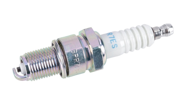 NGK Zündkerze BPR7ES, Schlüsselweite 20, 8, Zündkerze Gruppe B, 14 mm Gewinde