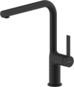 Vorschaubild Bravat Torino Spültischarmatur L-Auslauf Matt-Schwarz Niederdruck 3521389