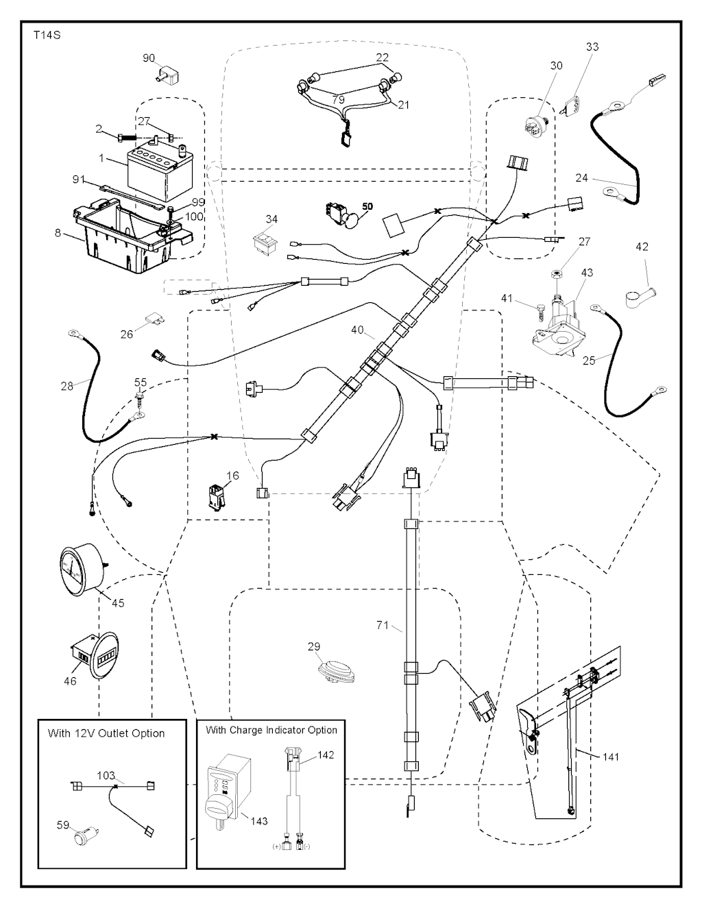 Explosionszeichnung Ersatzteile