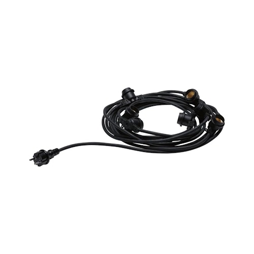 Paulmann Outdoor Lichterkette 230 V Schwarz