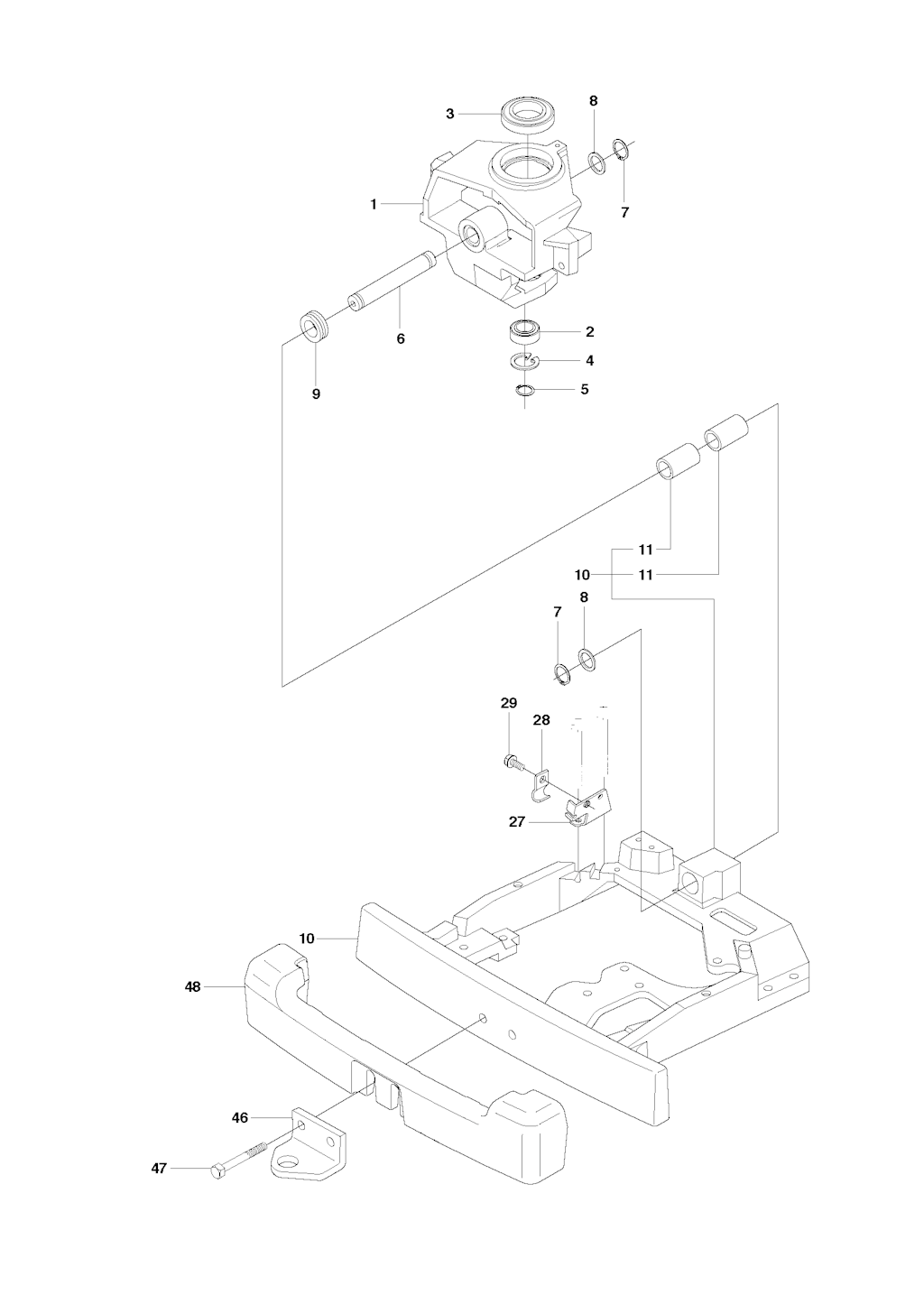 Explosionszeichnung Ersatzteile