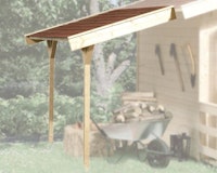 Weka Schleppdach für 28 und 45 mm BlockbohlenhäuserZubehörbild