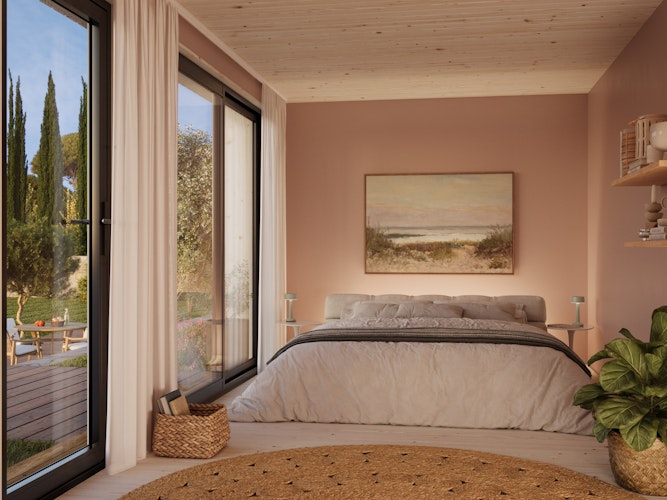 Palmako Gartenhaus Johanna 13,6 m² - 160 mm