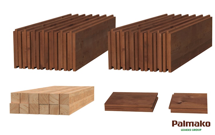 Palmako Fußboden Alice/Valentine 9,0 m²