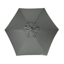 Vorschaubild doppler Mittelmastschirm EXPERT 280 Auto-Tilt, Aluminium Silber / 100 % Polyester 180 g/m²