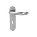 Vorschaubild Griffwerk Türgriff ALESSIA PROF Kurzschild rund FS