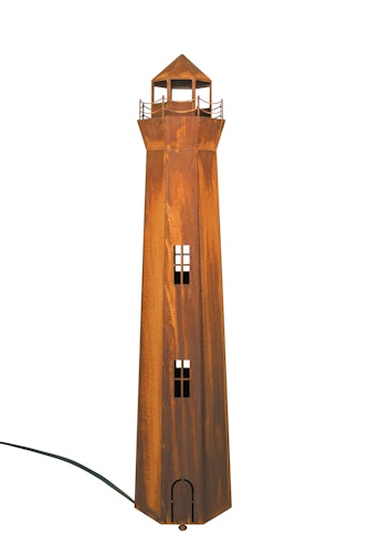 Badeko Turm ,,Leuchtturm“ in Edelrostoptik