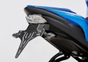 Vorschaubild PROTECH V-SHAPE Kennzeichenhalter Alu & Stahl Schwarz für SUZUKI GSX-S 1000, GSX-S 1000F, GSX-S 950