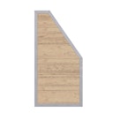 Vorschaubild TraumGarten Design WPC Alu Anschluss Rahmen Silber 900 x 1800/900 mm