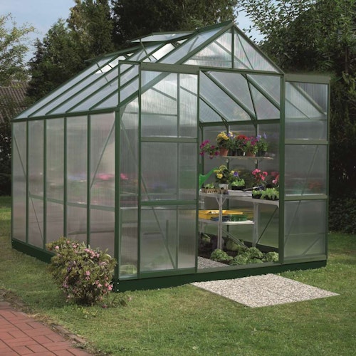 Vitavia Gewächshaus Uranus 8300 inkl. 4 Dachfenstern - 8,3 m²