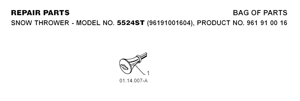 Explosionszeichnung Ersatzteile
