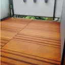 Vorschaubild aMbooo Terrassendiele Bambus Mega Deck in Coffee