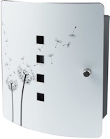 Burg Wächter Schlüsselbox 6204/10 Ni Pusteblume