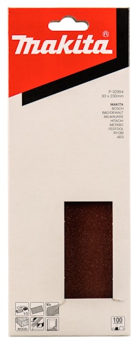 Makita Schleifpap. 93x230mm K100 P-32954