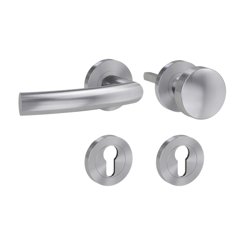 Griffwerk Wechselgarnitur LORITA PROFESSIONAL K3 - Edelstahl matt