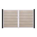 Vorschaubild GroJa BasicLine Premium Doppeltor Rahmen Aluminium EV1 3000 x 1800 mm