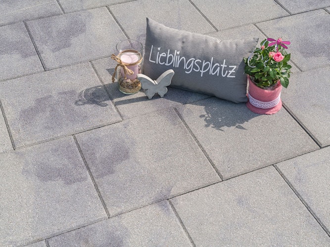 Diephaus Terrassenplatte RUSTICA fein gestrahlt